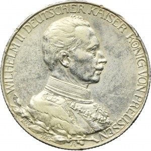 Germany, Kingdom of Prussia, Wilhelm II, 2 Marki Berlin 1913 A