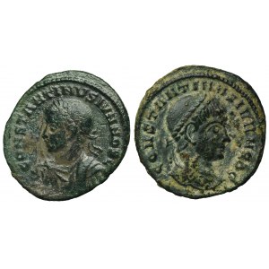 Set, Roman Imperial, Follis (2 pcs.)