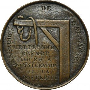 Galicia, Medal in memory of the Galician massacre of 1846