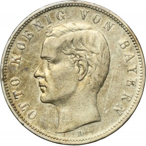 Germany, Bavaria, Otto, 5 Mark Munich 1903 D