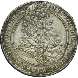 Austria, Leopold, Thaler Kremnitz 1695 KB
