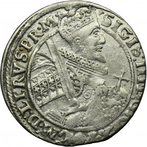 Sigismund III Vasa, 1/4 Thaler Bromberg 1621 PR M