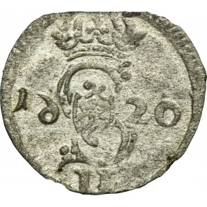 Sigismund III Vasa, 2 Denarius Vilnius 1620 - inverted 6