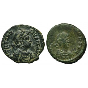 Set, Roman Imperial, Follis (2 pcs.)