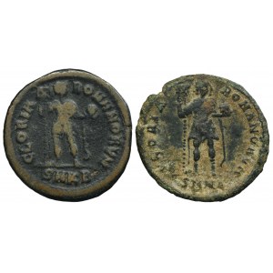 Set, Roman Imperial, Follis (2 pcs.)