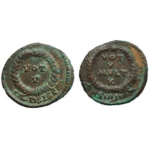 Set, Roman Imperial, Follis (2 pcs.)