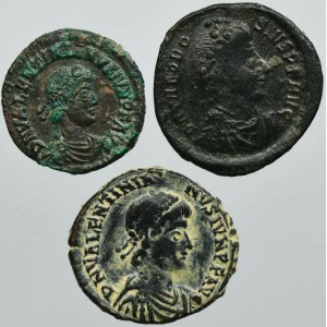 Set, Roman Imperial, Follis (3 pcs.)