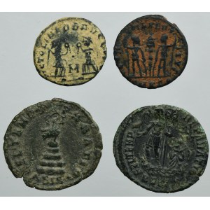 Set, Roman Imperial, Follis (4 pcs.)