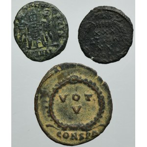 Set, Roman Imperial, Follis (3 pcs.)