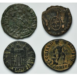 Set, Roman Imperial, Follis (4 pcs.)