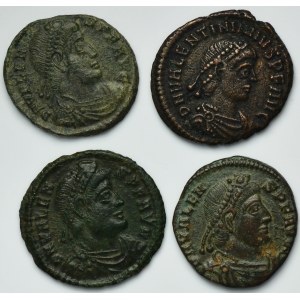 Set, Roman Imperial, Follis (4 pcs.)