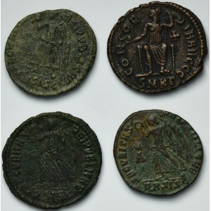 Set, Roman Imperial, Follis (4 pcs.)