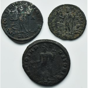 Set, Roman Imperial, Follis (3 pcs.)