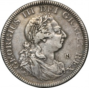Velká Británie, Jiří III, 5 handsworthských šilinků 1804 - spona