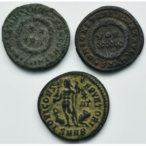 Set, Roman Imperial, Follis (3 pcs.)