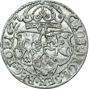 Sigismund III Vasa, 6 Groschen Krakau 1627