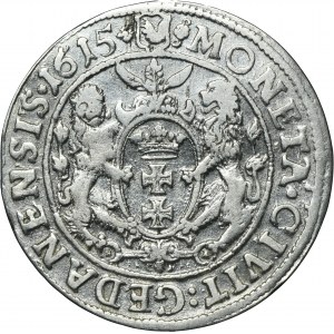 Sigismund III Vasa, 1/4 Thaler Danzig 1615