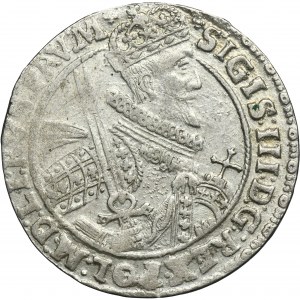 Sigismund III Vasa, 1/4 Thaler Bromberg 1621 - PRV M