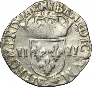 Henry III of France, 1/4 Ecu 1589