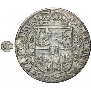 Zygmunt III Waza, Ort Bydgoszcz 1623 - PRVS M - BARDZO RZADKI, data 16023