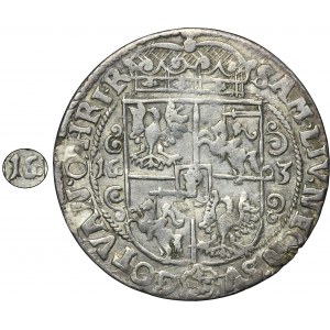 Sigismund III Vasa, 1/4 Thaler Bromberg 1623 - PRVS M - VERY RARE, date 16023