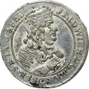 Germany, Brandenburg-Prussia, Friedrich Wilhelm, 1/4 Thaler Königsberg 1682 HS