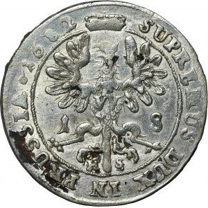 Germany, Brandenburg-Prussia, Friedrich Wilhelm, 1/4 Thaler Königsberg 1682 HS