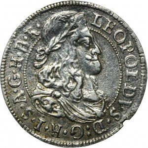 Austria, Leopold I, 3 Krajcary Hall 1677