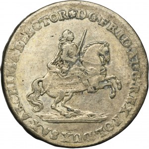 August III Sas, Dwugrosz wikariacki Drezno 1742