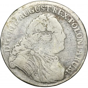 August III Sas, 1/3 thaler (polovičný gulden) Drážďany 1753 FWôF