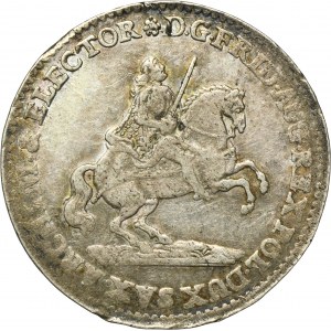 Augustus III of Poland, 2 Groschen Dresden 1741