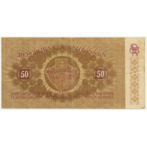 Czechoslovakia, 50 Korun 1919