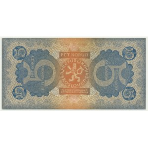 Czechoslovakia, 5 Korun 1921