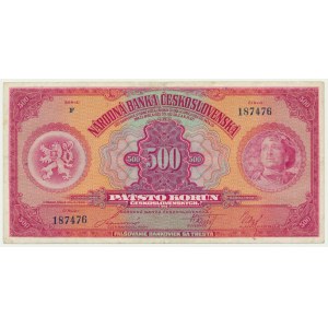 Czechoslovakia, 500 Korun 1929