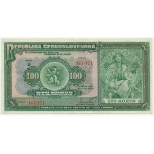 Czechosłowacja, 100 koron 1920