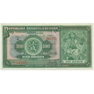 Czechoslovakia, 100 Korun 1920