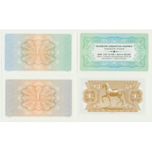 Czech Republic, vouchers from 2010-22 (4 pcs.) - newprints