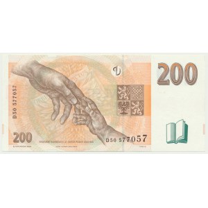 République tchèque, 200 couronnes 1998