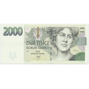 Czechy, 2.000 koron 1996