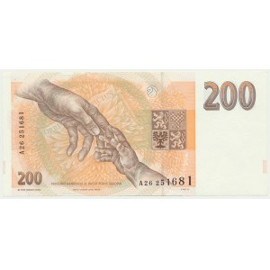 Czechy, 200 koron 1993