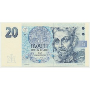 Czech Republic, 20 Korun 1994