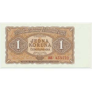 Czechosłowacja, 1 korona 1953