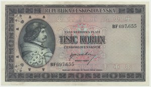 Czechoslovakia, 1.000 Korun (1945)