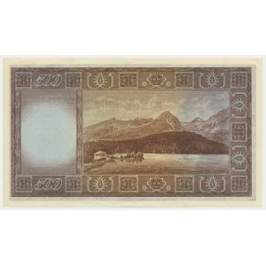 Czechoslovakia, 500 Korun (1945)