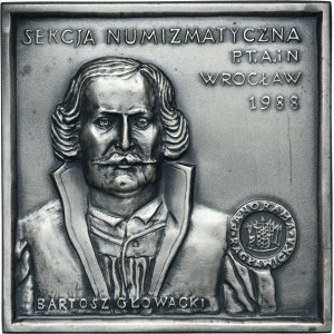 Medal Numismatic Section of PTAiN Wrocław 1988 - Bartosz Głowacki