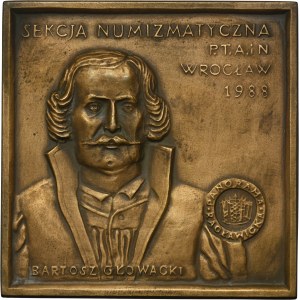 Medal Numismatic Section of PTAiN Wrocław 1988 - Bartosz Głowacki