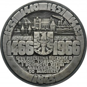 Medal of the 500th anniversary of the signing of the Peace of Toruń 1966
