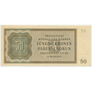 Bohême et Moravie, 50 couronnes 1944