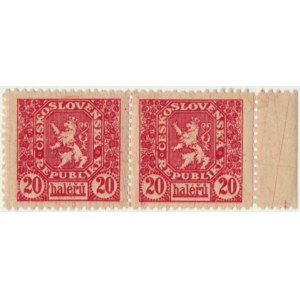 Czechosłowacja, kolek 20 halerzy (2 szt.)