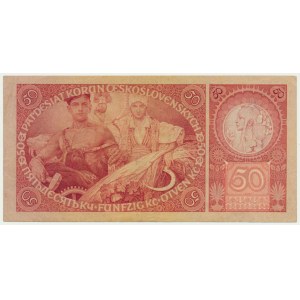 Czechosłowacja, 50 koron 1929